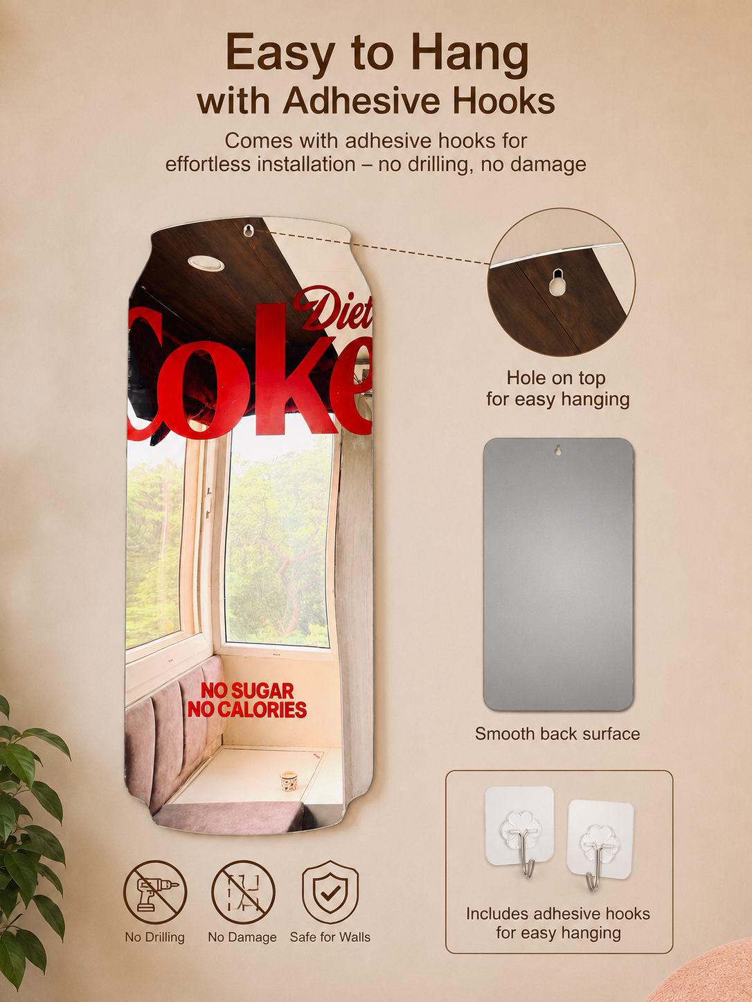 Diet Coke Can Mirror