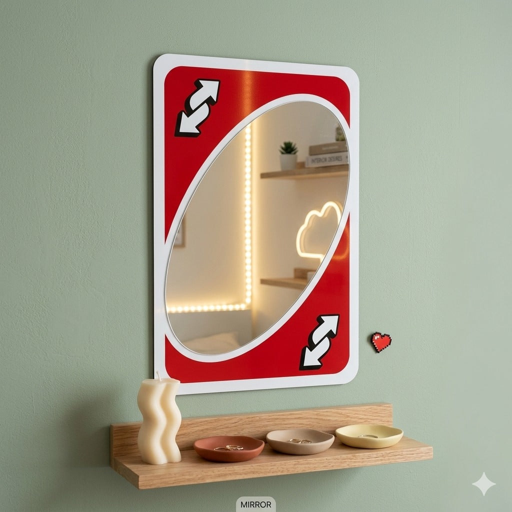 UNO Card Mirror