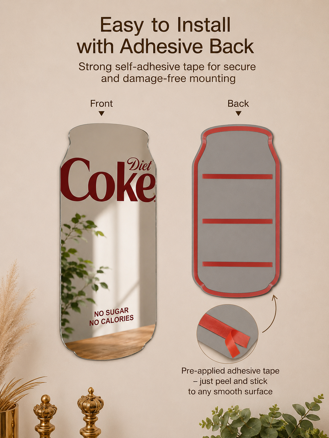 Diet Coke Can Mirror